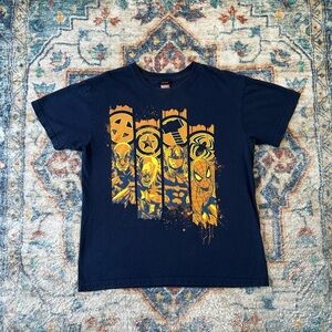 Vintage Marvel Mad Engine Characters T-shirt Medium